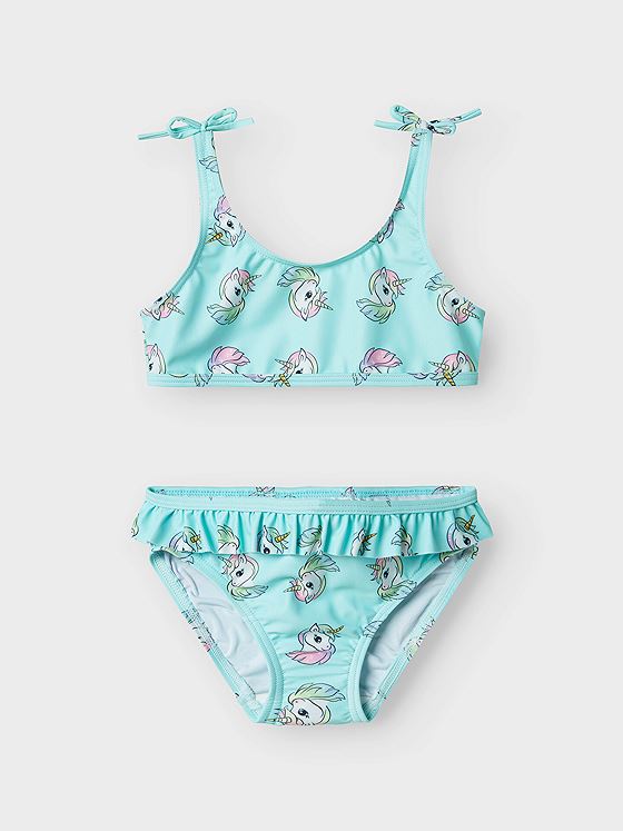 Name It Zanne Bikini Box Blue Tint