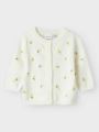 Name It Detrille Long Sleeve Knit Cardigan Cloud Dancer