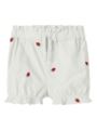 Name It Derilla Shorts Bright White Strawberry