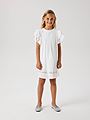 Name It Faride Short Sleeve Dress Bright White