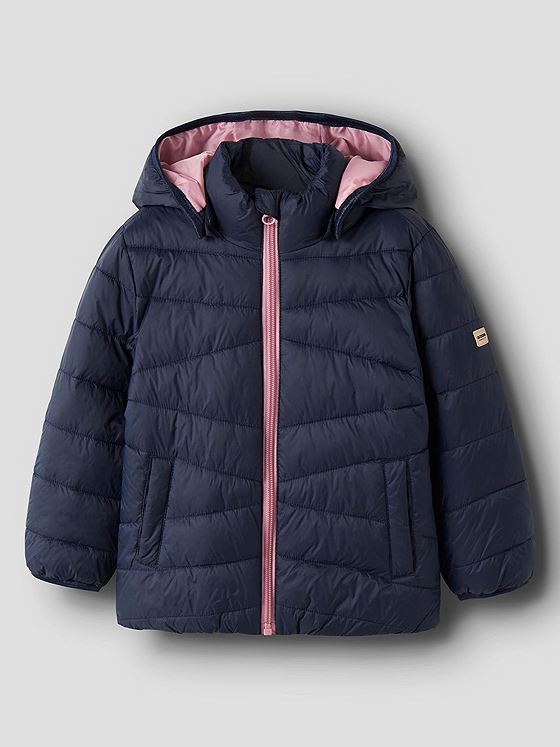 Name It Marble Jacket Dark Sapphire