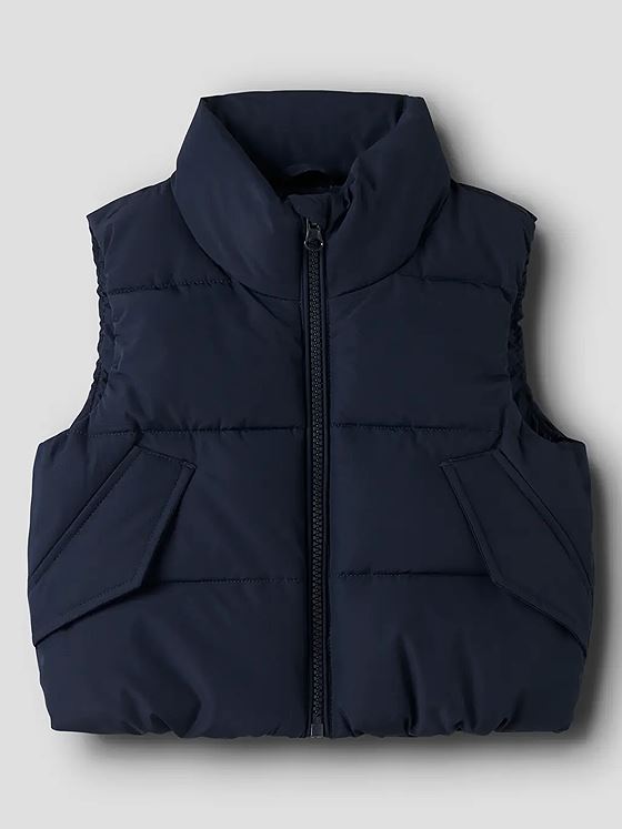 Name It Mole Vest Dark Sapphire