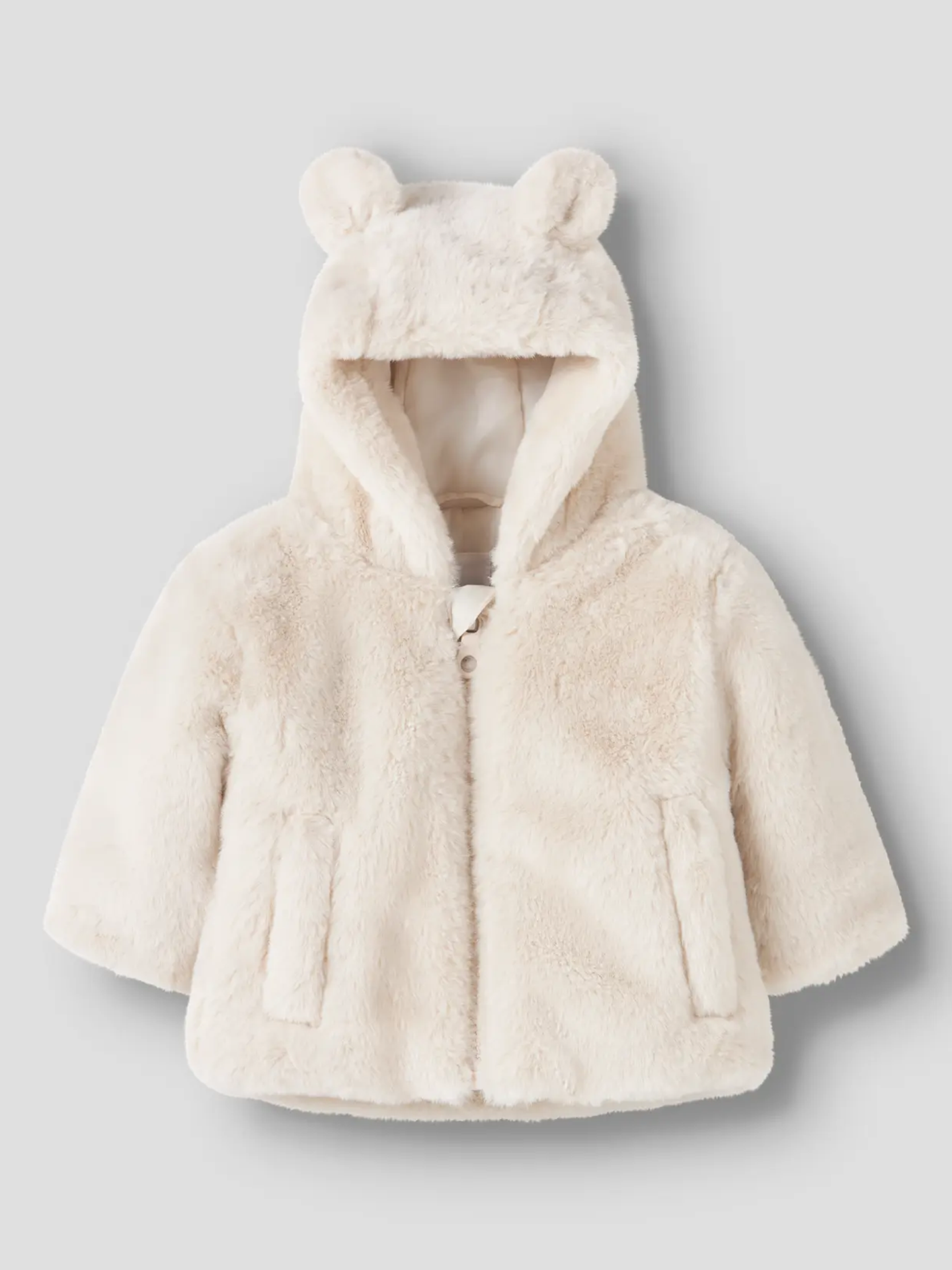 Name It Mila Jacket Hood Moonbeam