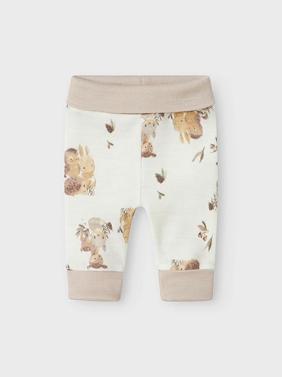 Name It Willu Wool Pant Pre Snow White