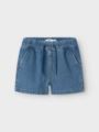 Name It Ryan Jog Denim Shorts Dark Blue Denim