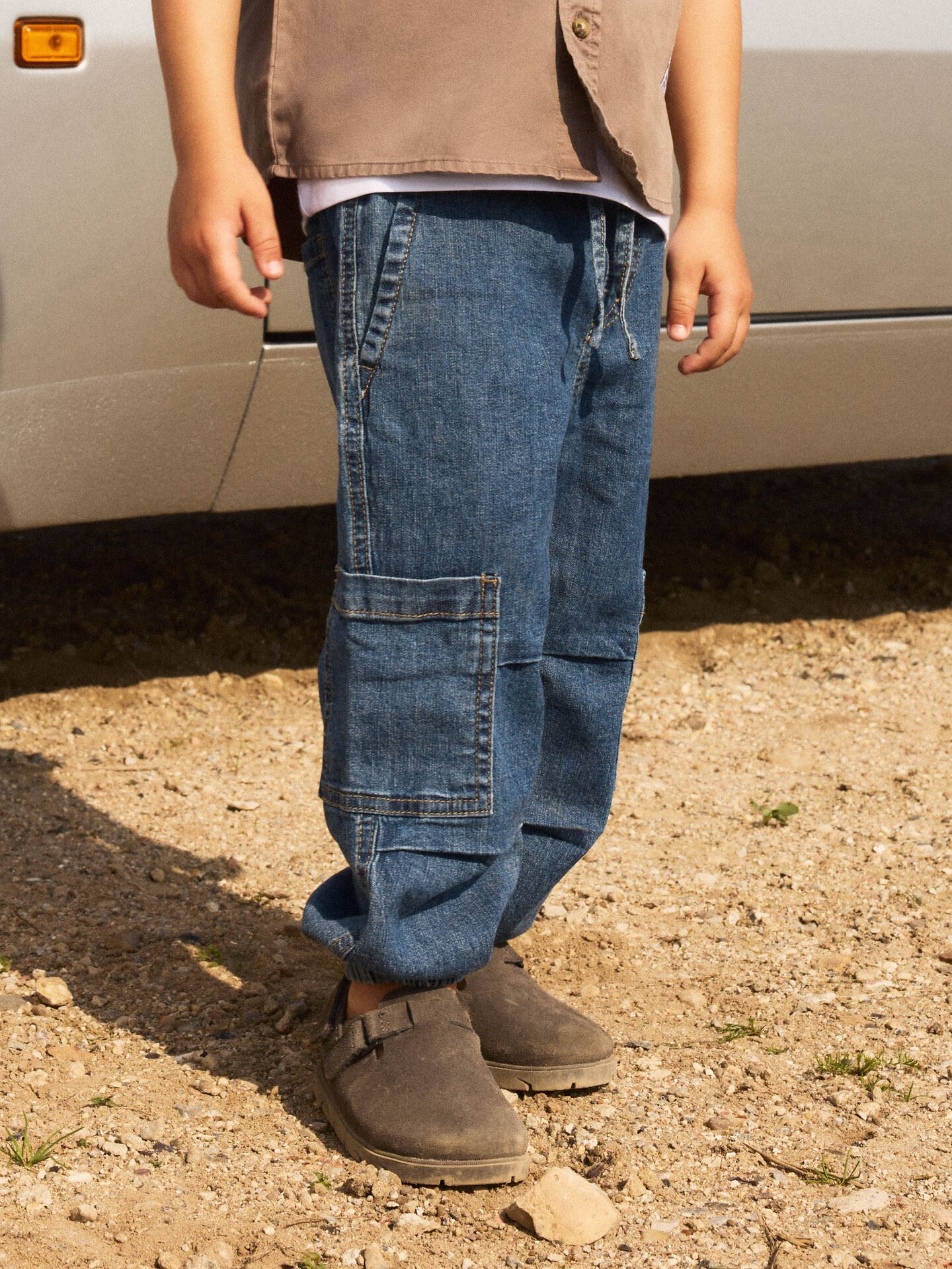 Name It Ben Jogger Jeans Dark Blue Denim