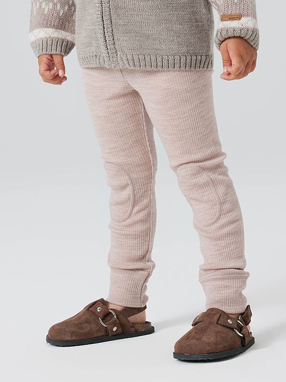 Name It Wax Wool Rib Legging Shadow Gray