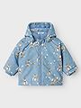 Name It Max Pa Jacket All Over Print Rain Washed ELEPHANT