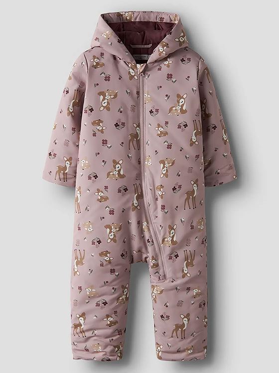 Name It Maxi Pa Suit All Over Print Violet Ice BAMBI