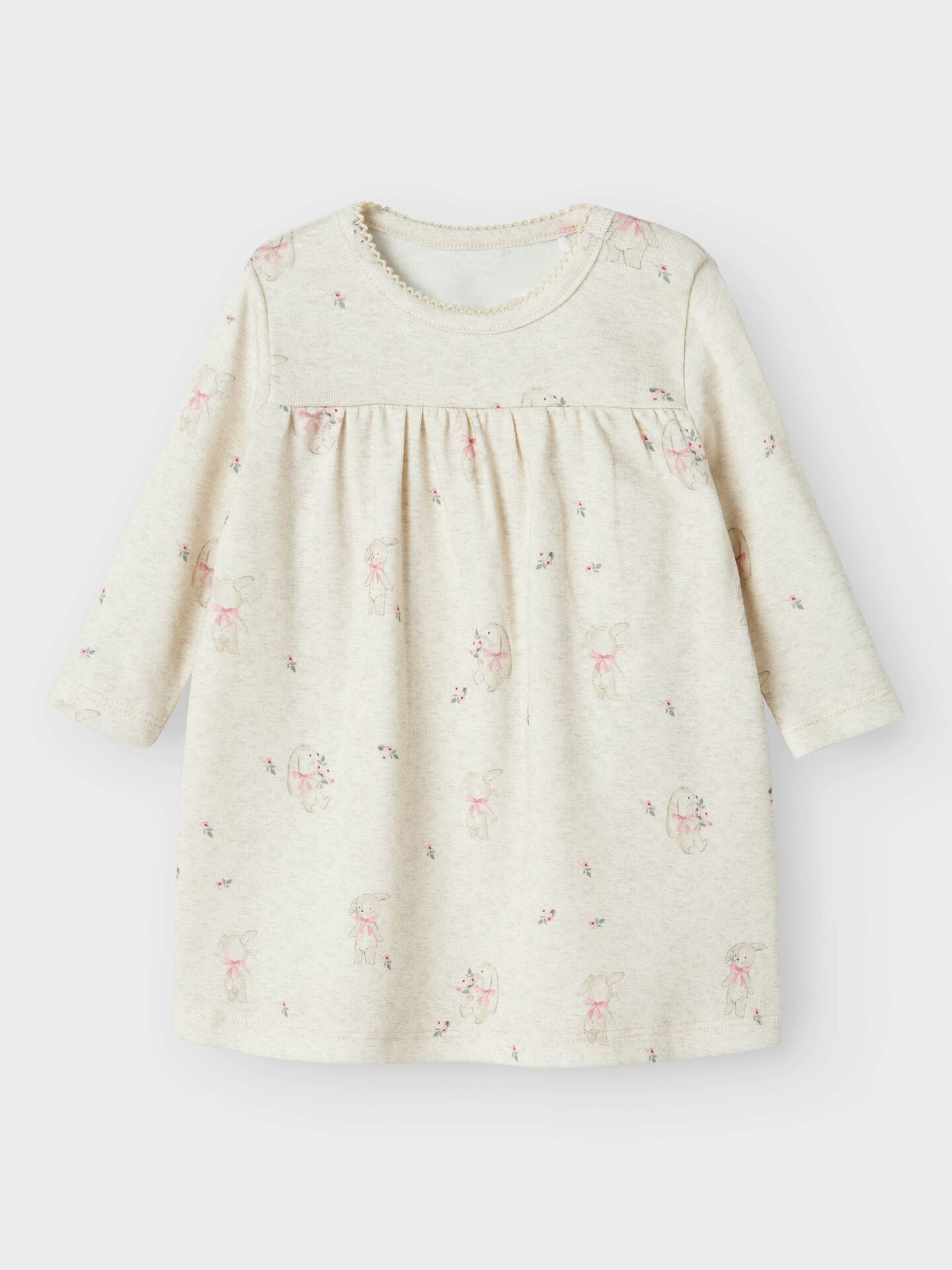 Name It Hallo Long Sleeve Dress Box Peyote Melange