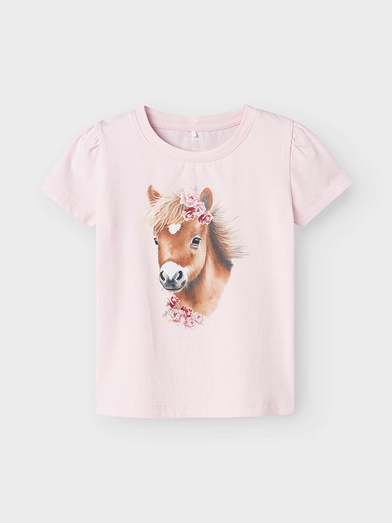 Name It Hani Short Sleeve Top Ballerina