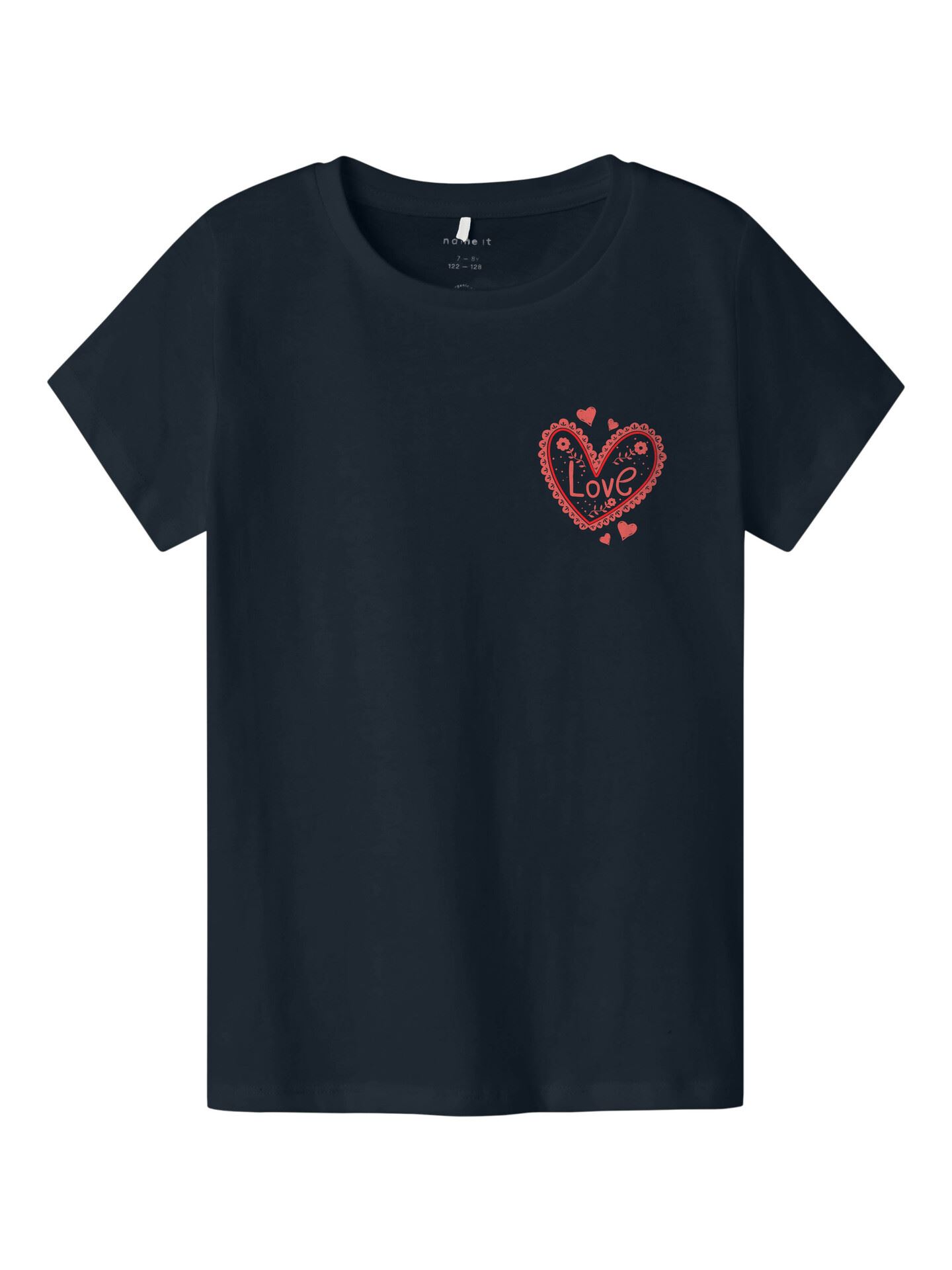 Name It Hjer Short Sleeve Top Box Navy Blazer