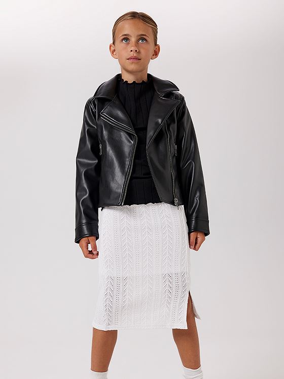 Name It Madina Pu Jacket Tb Sort