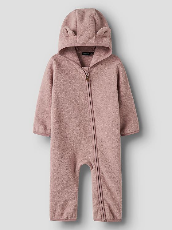 Name It Meeko Fleece Suit1 Woodrose