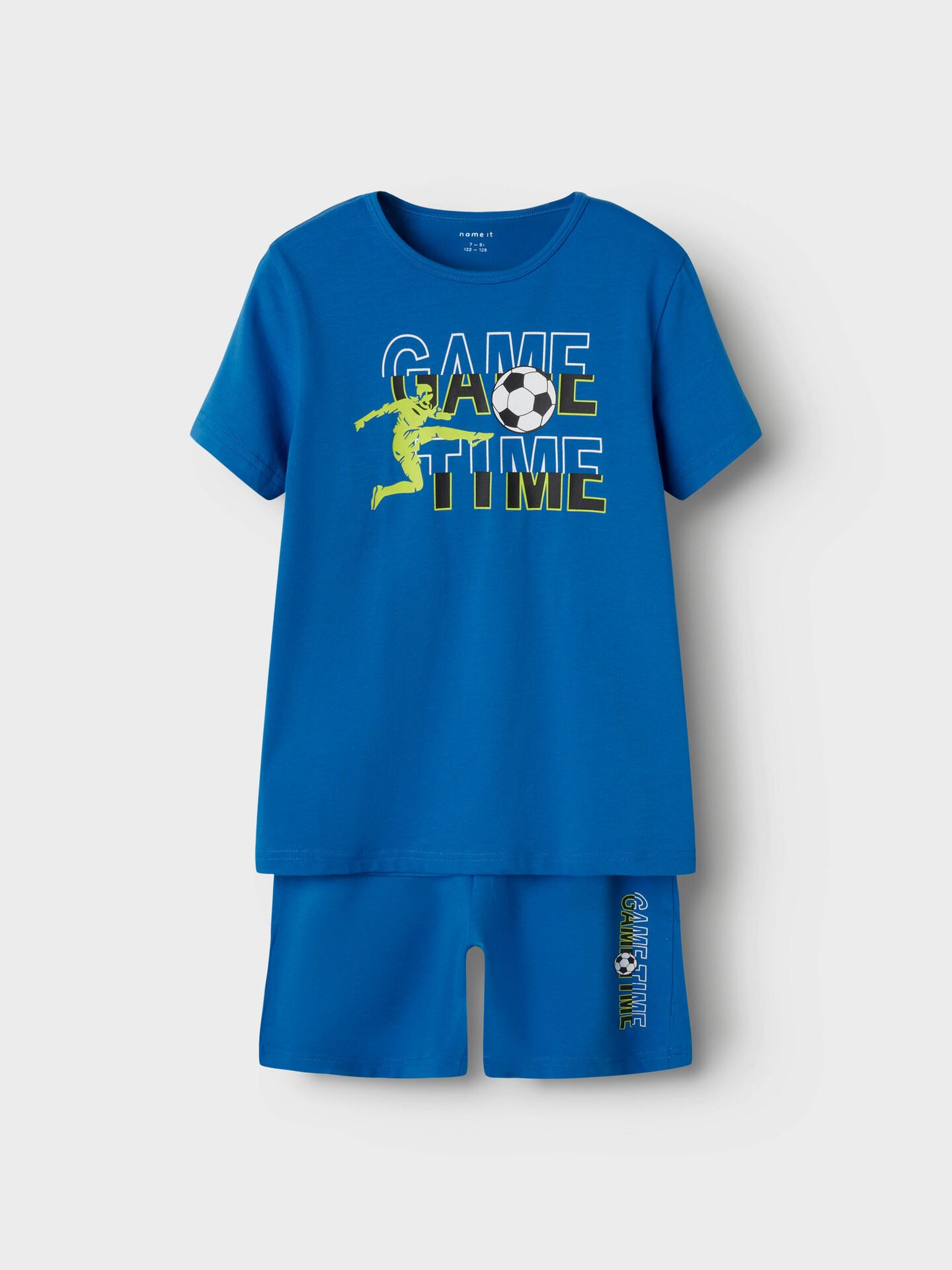 Name It Nightset Short Sleeve Game Time Star Sapphire
