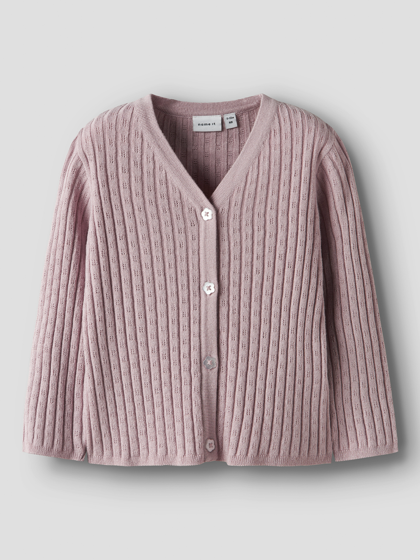 Name It Kind Ls Knit Card Burnished lilac