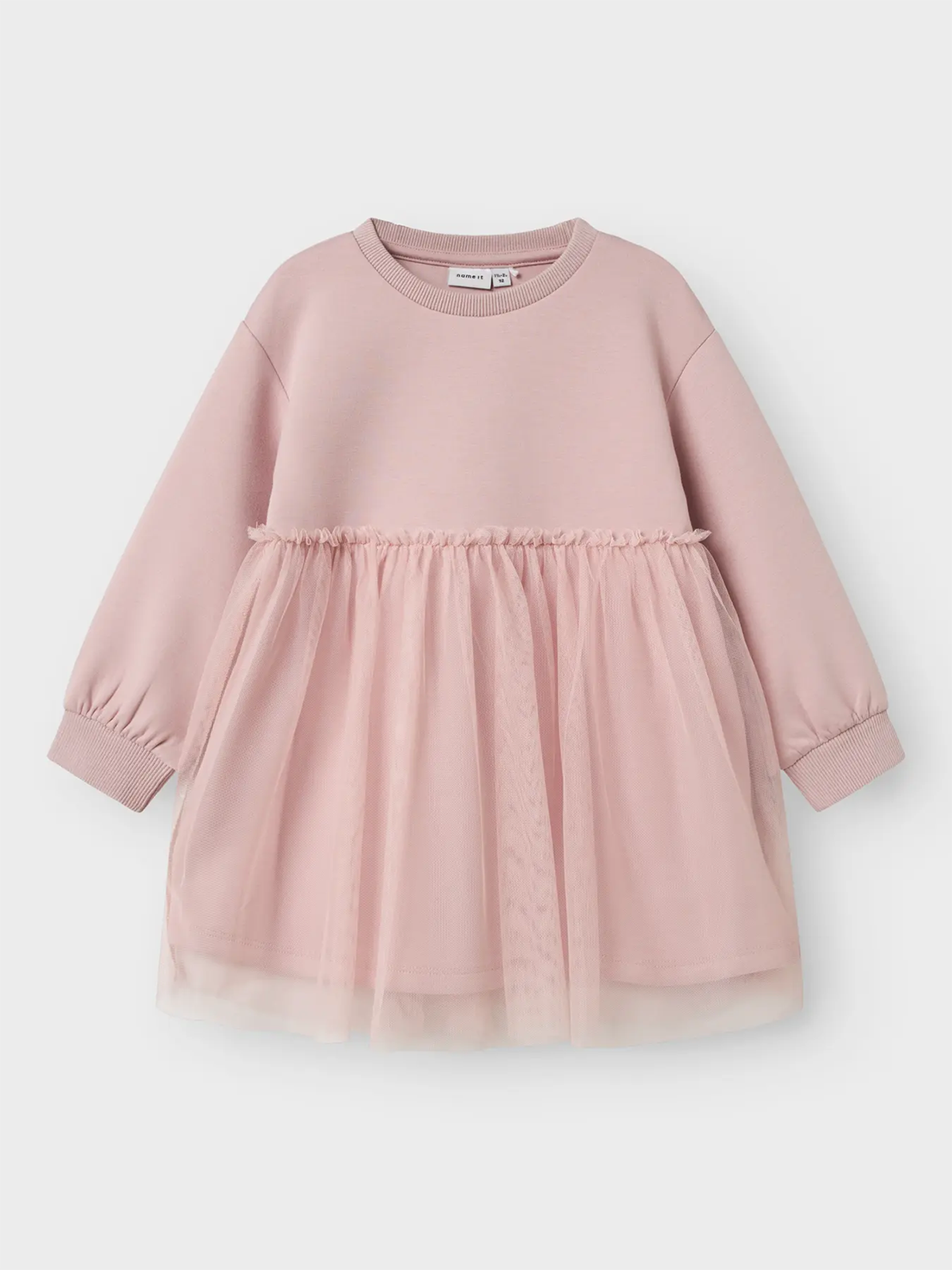 Name It Kersti Sweat Dress Unbrushed Burnished Lilac