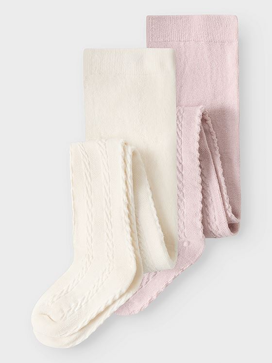 Name It Kisa 2P Pantyhose Burnished Lilac