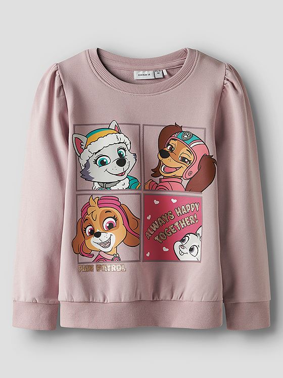 Name It Jose Paw Sweat Unbrushed Burnished lilac