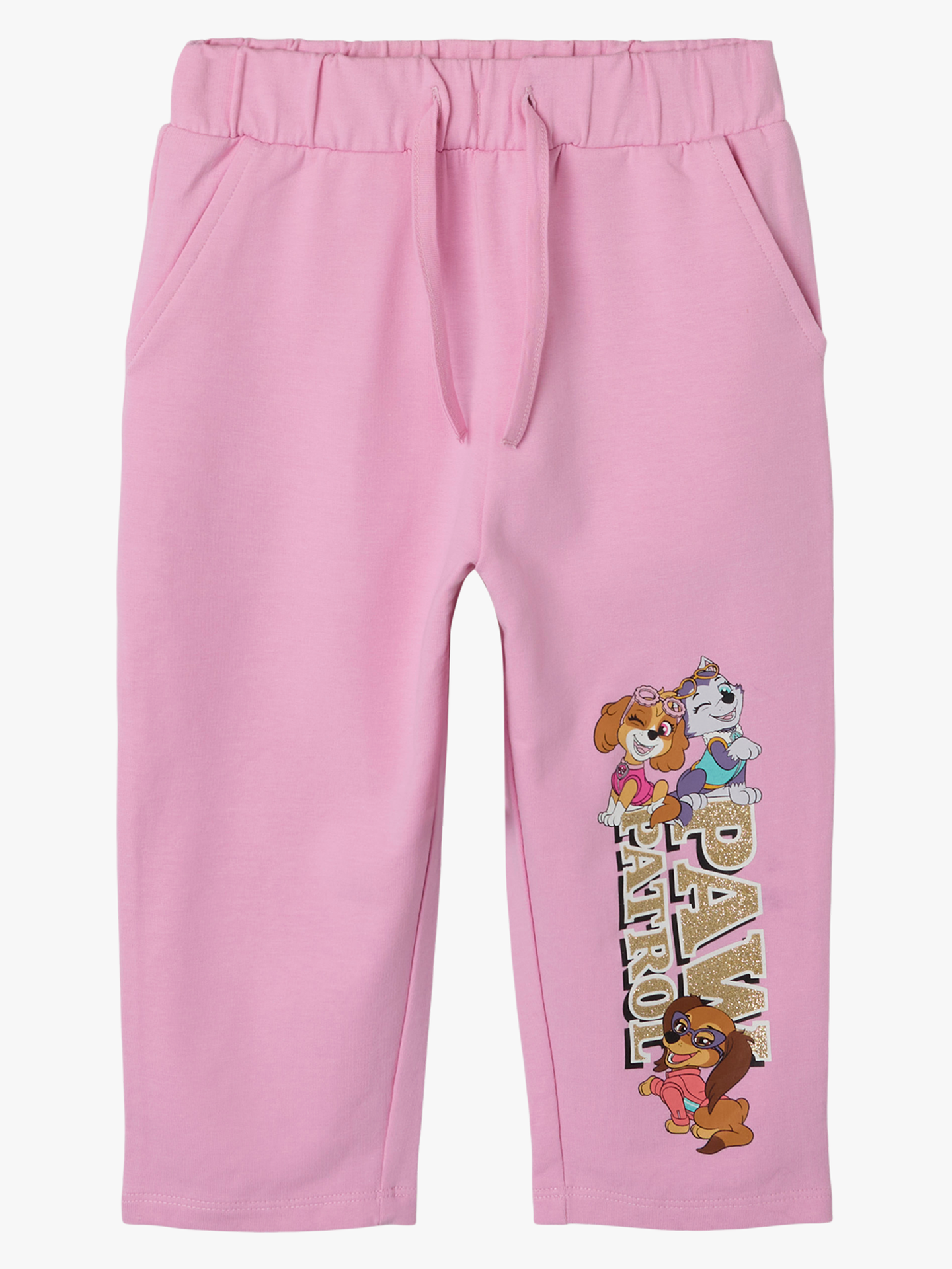 Name It Maki Paw Sweat Pant Pink Frosting