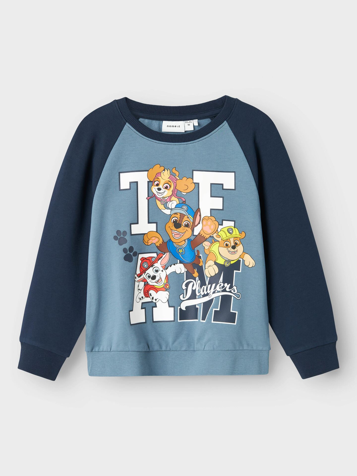 Name It Frank Paw Sweat Unbrushed Navy Blazer