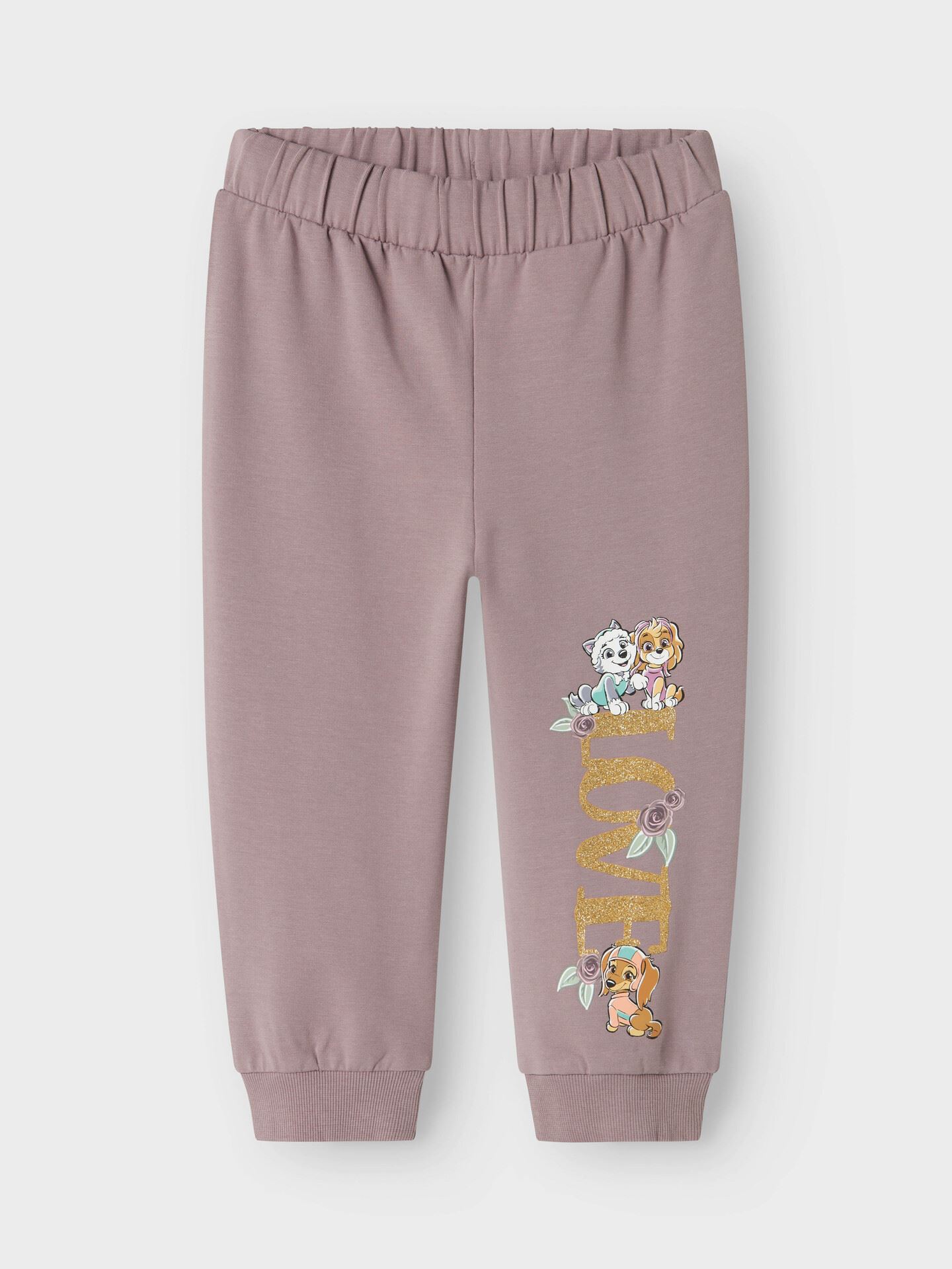Name It Messe Paw Sweat Pant Purple Dove