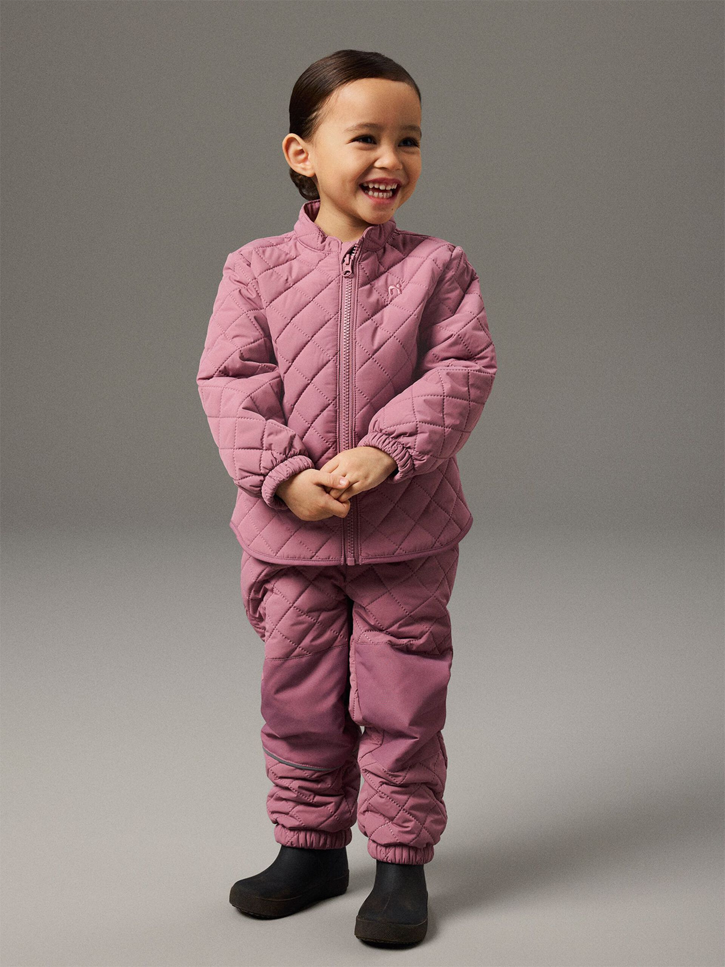 Name It Chilly Quilt Set Fo Wistful Mauve