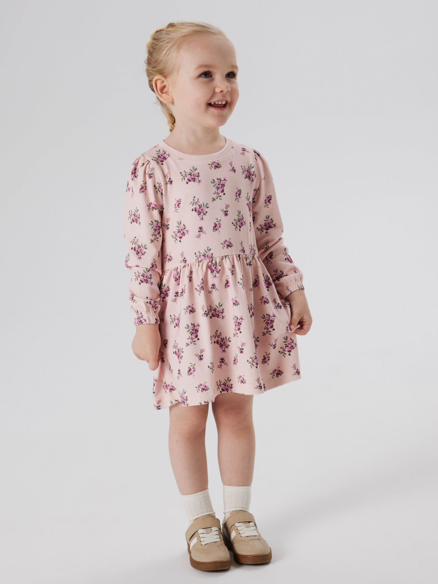 Name It Fikka Long Sleeve Dress Ballerina