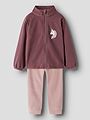 Name It Spektra Fleece Combi Set Rose Brown