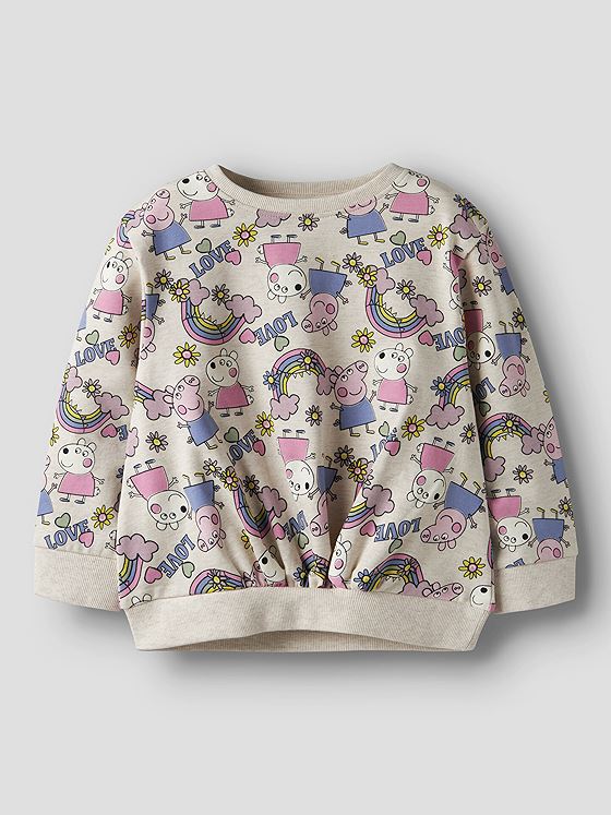 Name It Darma Peppa Sweat Brushed Peyote Melange