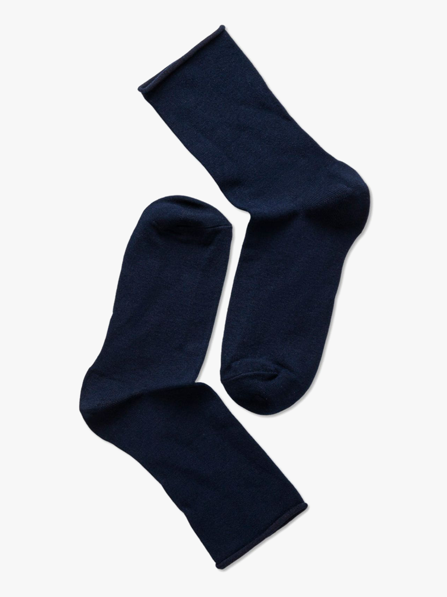 Note Woman Bamboo Roll Top Blå