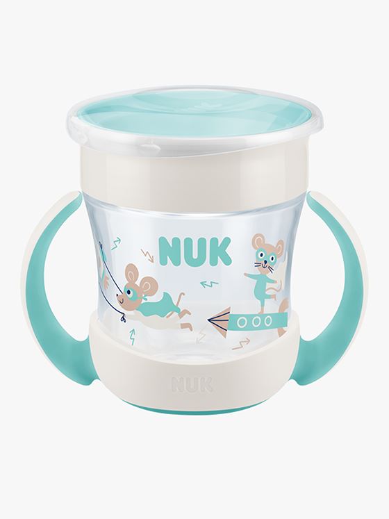 NUK Evolution Mini Magic Cup 6m+ Nøytral Flerfarget