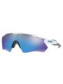 Oakley Radar Ev Path Polished White / Brilleglassfarge: Prizm Sapphire / Lysgjennomslipp: 12%