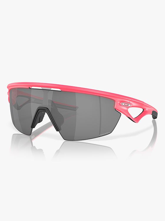 Oakley Sphaera Brilleglass: Prizm Black / Innfatning: Matte Neon Pink
