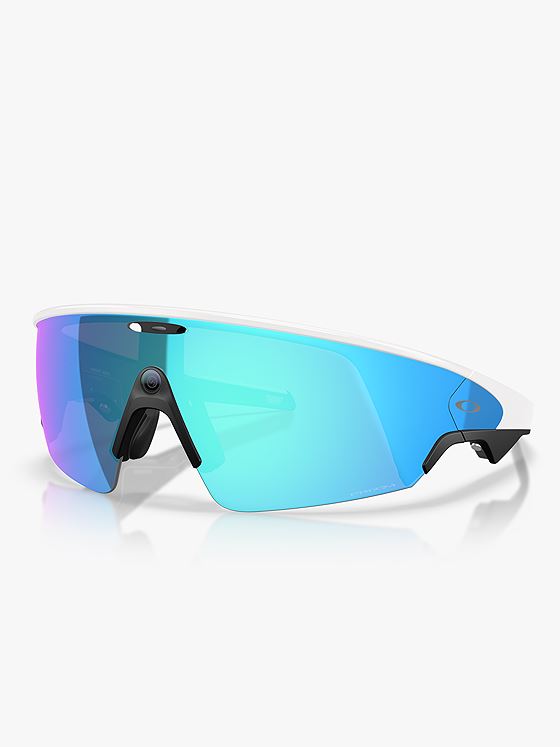 Oakley Vanguard Brilleglass: Prizm Sapphire / Innfatning: White