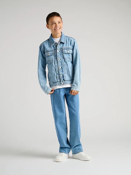 Only & Sons Jr Duke Tai Denim Jacket Light Blue Denim