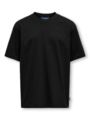 Only & Sons Jr Fred Life Relaxed Short Sleeve Tee Junior Black