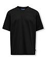 Only & Sons Jr Fred Life Relaxed Short Sleeve Tee Junior Black