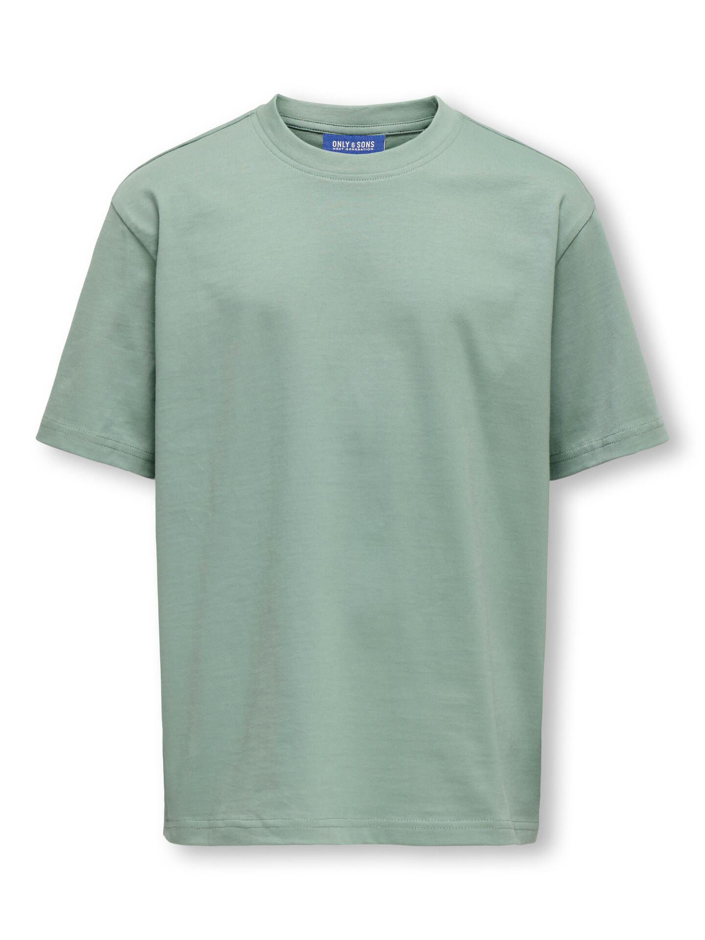 Only & Sons Jr Fred Life Relaxed Short Sleeve Tee Junior Chinois Green