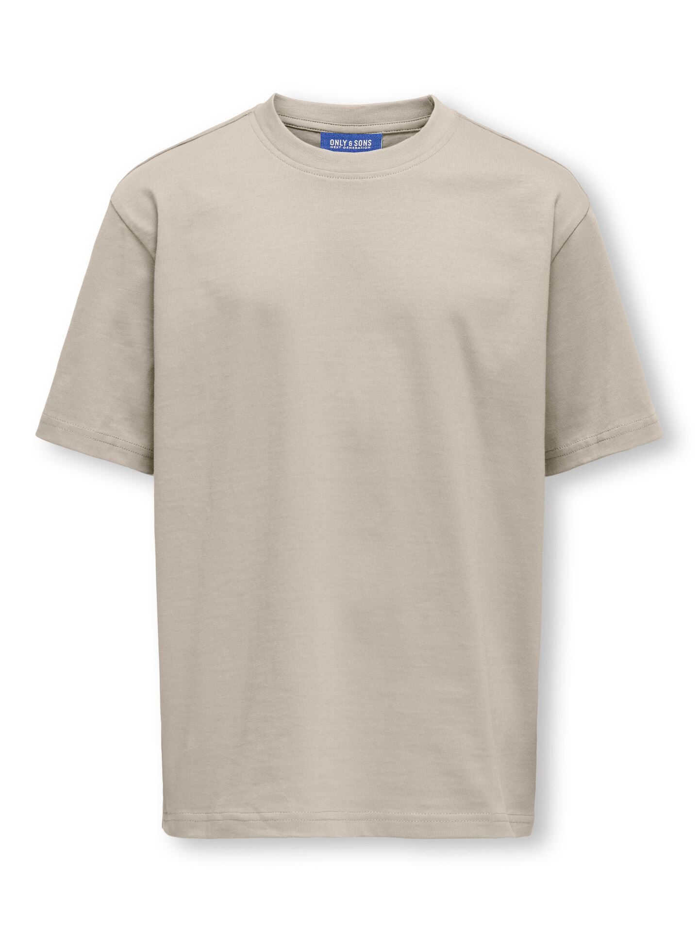 Only & Sons Jr Fred Life Relaxed Short Sleeve Tee Junior Silver Lining