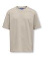Only & Sons Jr Fred Life Relaxed Short Sleeve Tee Junior Silver Lining