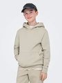 Only & Sons Jr Ceres Hoodie Sweat Silver Lining