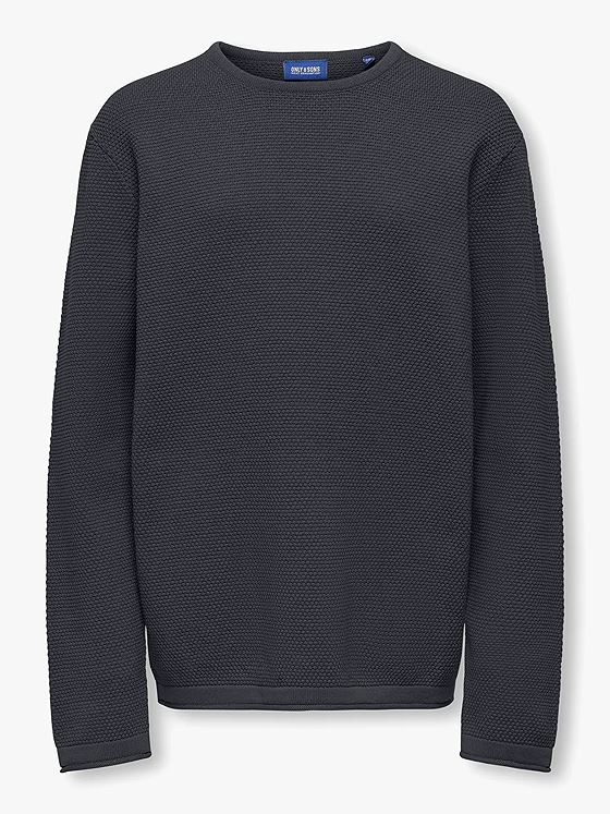 Only & Sons Jr Panter Reg Crew Knit Dark Navy