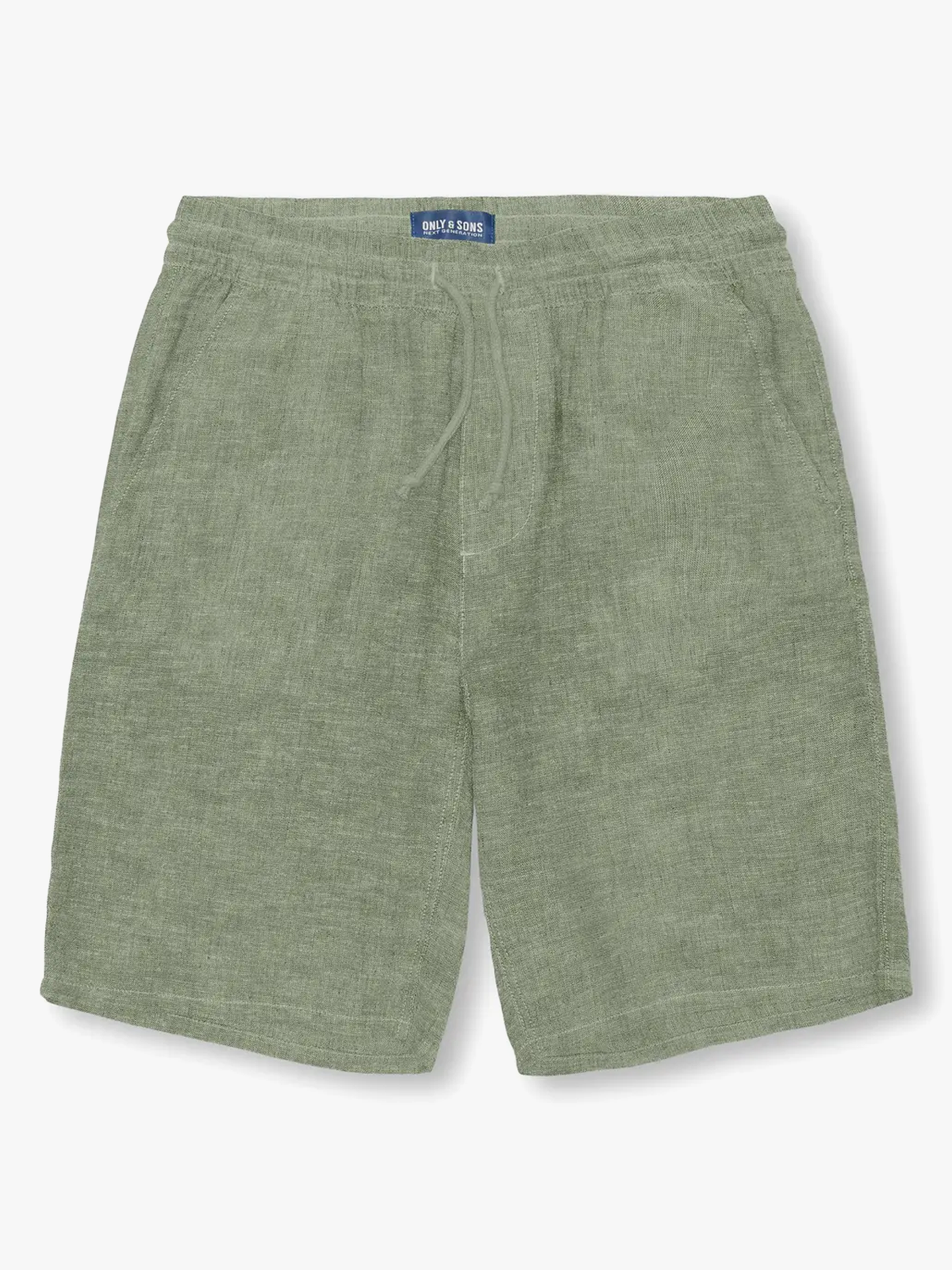 Only & Sons Jr Caiden Life Loose Lin Shorts Woven Swamp