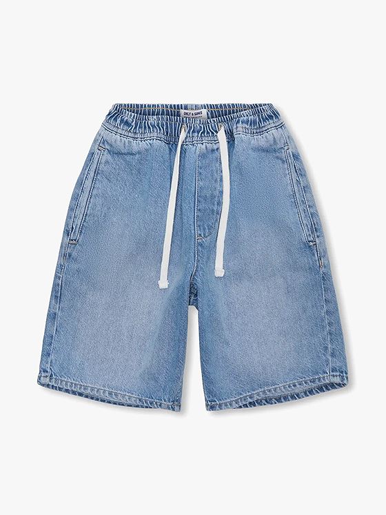 Only & Sons Jr Edge Pim Denim Shorts Light Blue Denim
