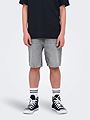 Only & Sons Jr Edge Tai Denim Shorts Medium Grey Denim