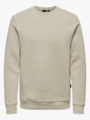Only & Sons Ceres Crew Neck Silver Lining