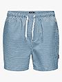 Only & Sons Ted Stripe Seersucker Swim Quiet Harbor