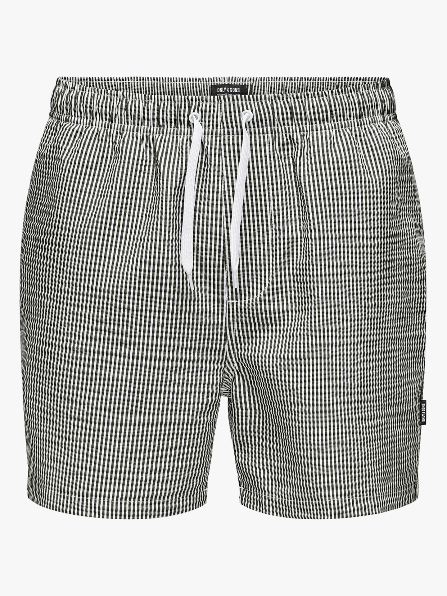 Only & Sons Ted Stripe Seersucker Swim Kambaba