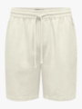 Only & Sons Tel Viscose Lin Shorts White